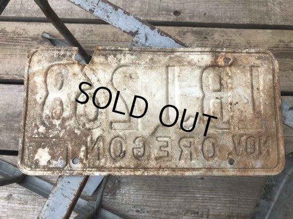 画像2: 60s Vintage American License Number Plate LBJ 268 (B786)  (2)