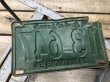 画像2: 50s Vintage American License Number Plate 1954 13 647 (B807)  (2)