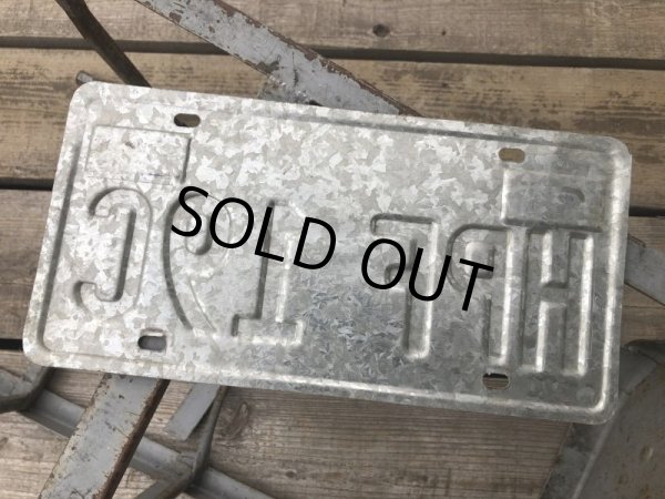 画像2: 90s Vintage American License Number Plate HPF 19C (B797)  (2)
