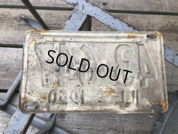 画像2: 60s Vintage American License Number Plate 1965 43 647 (B794)  (2)