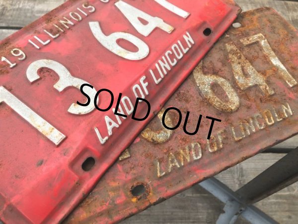 画像2: 60s Vintage American License Number Plate 1961 13 647 (B814)  (2)