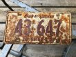 画像1: 50s Vintage American License Number Plate 43 647 (B789)  (1)