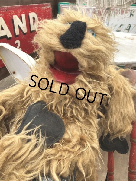 画像4: Vintage Moppets MOPKINS Shaggy Monster Puppet (T817) (4)
