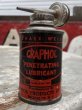 画像1: Antique Handy Oiler Lead Top Can GRAPHOL (B818) (1)