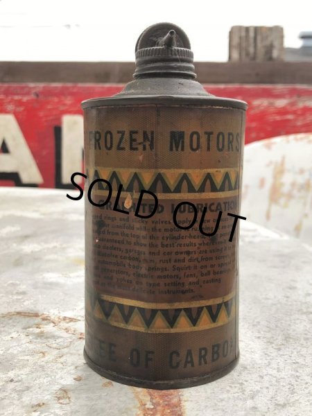 画像3: Antique Handy Oiler Lead Top Can GRAPHITE OIL  (B821) (3)