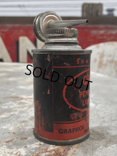 画像4: Antique Handy Oiler Lead Top Can GRAPHOL (B818) (4)