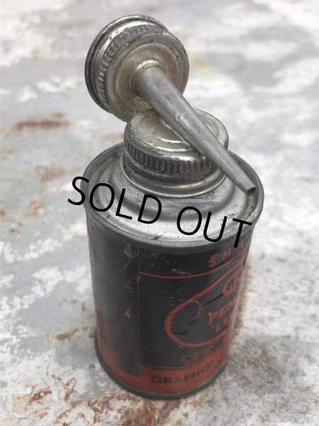 画像5: Antique Handy Oiler Lead Top Can GRAPHOL (B818) (5)