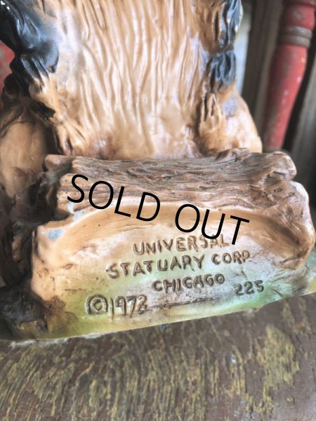 画像12: 70s Vintage Native American Indian Statue 24cm (B823) (12)