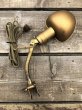 画像7: Vintage Industrial Gooseneck Clamp On Lamp (B826) (7)