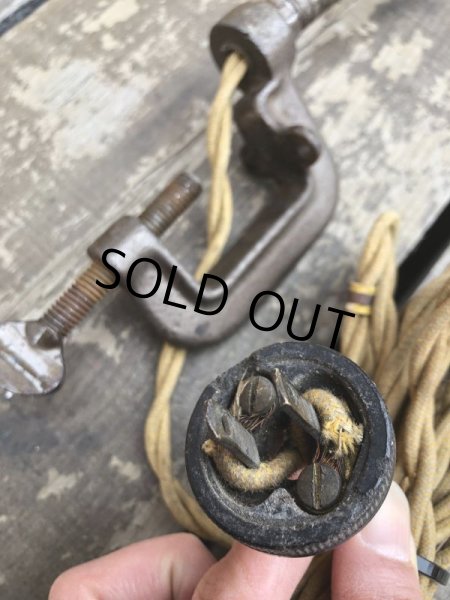 画像12: Vintage EAGLE Industrial Gooseneck Cast Iron Clamp On Lamp (B825) (12)