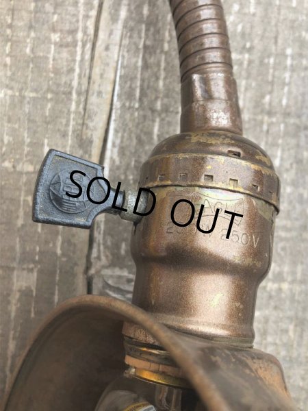 画像5: Vintage EAGLE Industrial Gooseneck Cast Iron Clamp On Lamp (B825) (5)
