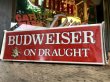 画像7: Vintage BUDWEISER ON DRAUGHT Lighted Sign (B827) (7)