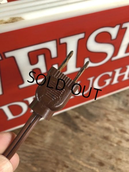 画像6: Vintage BUDWEISER ON DRAUGHT Lighted Sign (B827) (6)