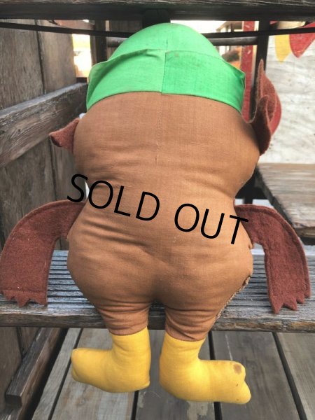 画像4: 70s Vintage Woodsy Owl Pre-school Doll (B832) (4)