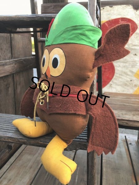 画像3: 70s Vintage Woodsy Owl Pre-school Doll (B832) (3)