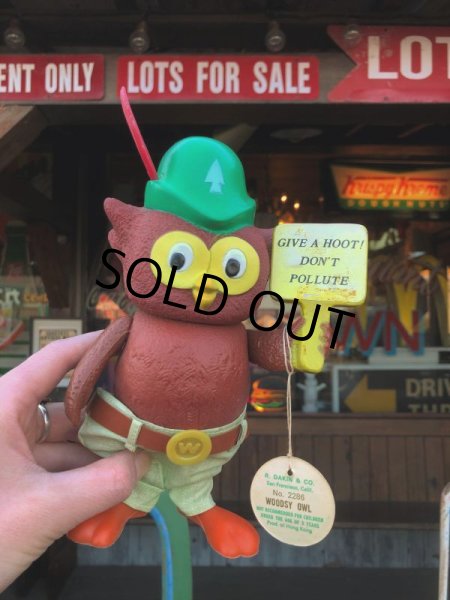 画像13: 70s Vintage Dakin Woodsy Owl Figure (B834) (13)