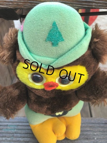 画像9: 70s Vintage Woodsy Owl Plush Doll (B833) (9)