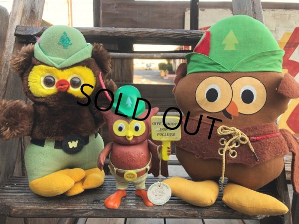 画像14: 70s Vintage Dakin Woodsy Owl Figure (B834) (14)