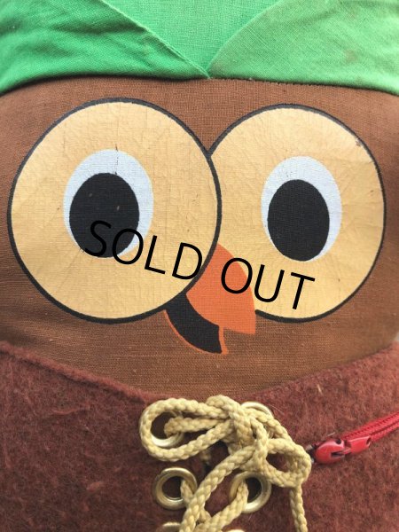 画像9: 70s Vintage Woodsy Owl Pre-school Doll (B832) (9)