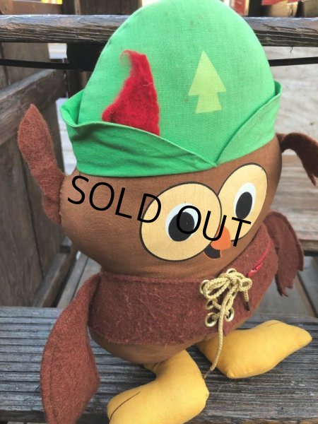画像7: 70s Vintage Woodsy Owl Pre-school Doll (B832) (7)