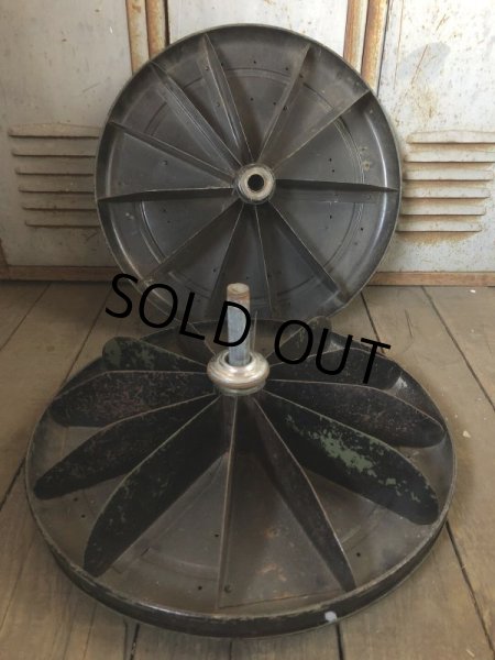 画像8: Vintage Industrial 2 Tier Hardware Store Display  Rotating Parts Bin (B836)  (8)