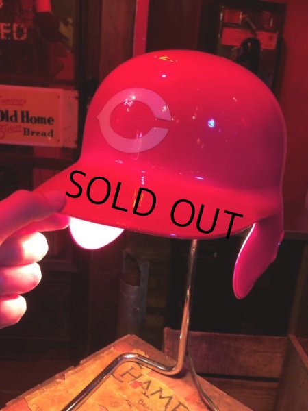 画像11: Vintage MLB Cincinnati Reds Helmet Desk Lamp Light (B860) (11)