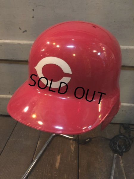 画像10: Vintage MLB Cincinnati Reds Helmet Desk Lamp Light (B860) (10)