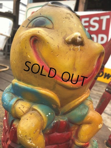 画像9: Vintage Carnival Prize Chalkware Humpty Dumpty Coin Bank (B862) (9)