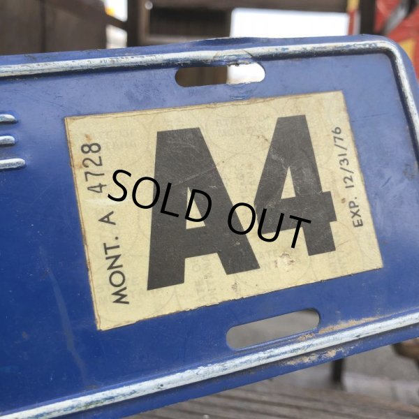 画像3: 70s Vintage Motorcycle & Trailer License Plate 21319 (B812)  (3)