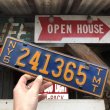 画像1: Vintage Motorcycle & Trailer License Plate 241365 (B813)  (1)