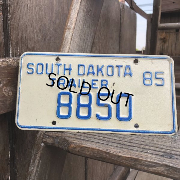 画像2: Vintage Motorcycle & Trailer License Plate 8850 (B873)  (2)