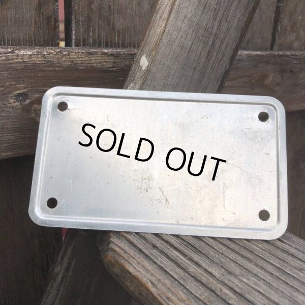 画像3: Vintage Motorcycle & Trailer License Plate WR2760 (B879)  (3)