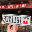 画像1: Vintage Motorcycle & Trailer License Plate 33X1191 (B871)  (1)