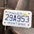 画像2: Vintage Motorcycle & Trailer License Plate 29A953 (B867)  (2)