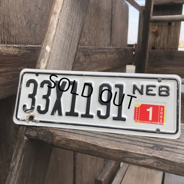 画像2: Vintage Motorcycle & Trailer License Plate 33X1191 (B871)  (2)