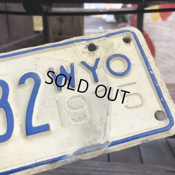 画像3: 70s Vintage Motorcycle & Trailer License Plate 2-1432 (B881)  (3)