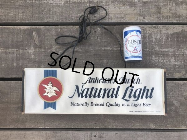 画像10: Vintage Natural Light BEER Lighted Sign (B819) (10)