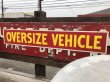 画像4: Vintage Oversize Vehicle Cloth Banner Sign (B820)  (4)