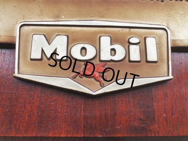 画像2: Vintage Mobil Gas Service Station Sales Award Plaque (B827) (2)