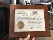 画像1: Vintage Mobil Gas Service Station Sales Award Plaque (B824) (1)