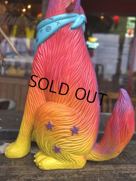 画像7: 90s El Torito Howling Coyote PVC (B828) (7)