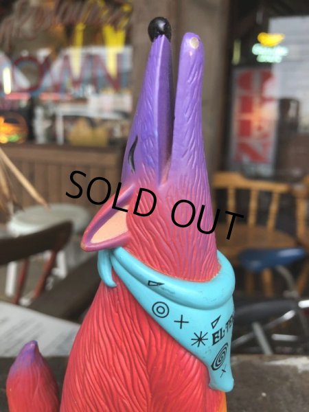 画像8: 90s El Torito Howling Coyote PVC (B828) (8)