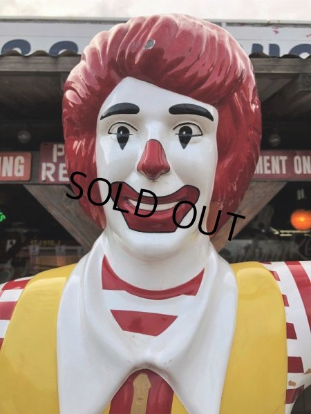 画像19: Vintage Ronald McDonald Store Display Life Size Statue  (B830) (19)