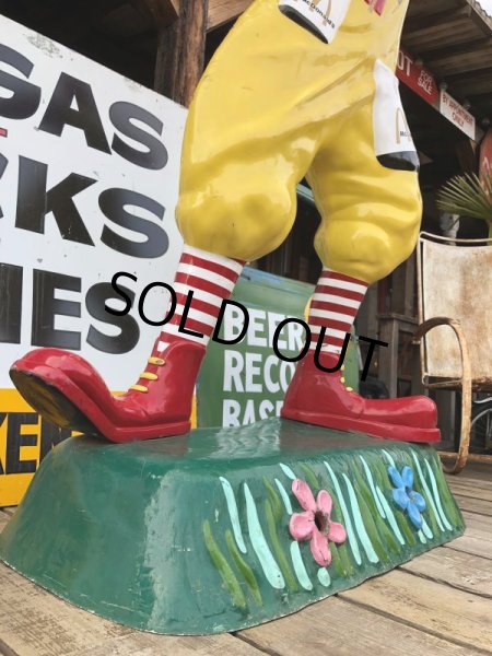 画像6: Vintage Ronald McDonald Store Display Life Size Statue  (B830) (6)