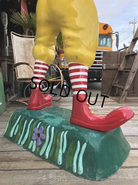 画像7: Vintage Ronald McDonald Store Display Life Size Statue  (B830) (7)