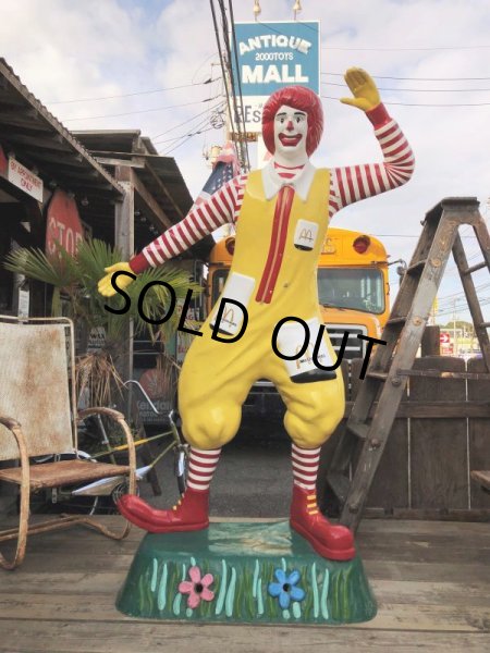 画像20: Vintage Ronald McDonald Store Display Life Size Statue  (B830) (20)
