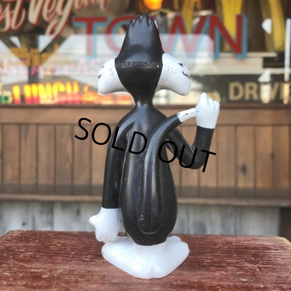 画像2: 70s Vintage R.Dakin WB Sylvester PVC Figure (B536)  (2)