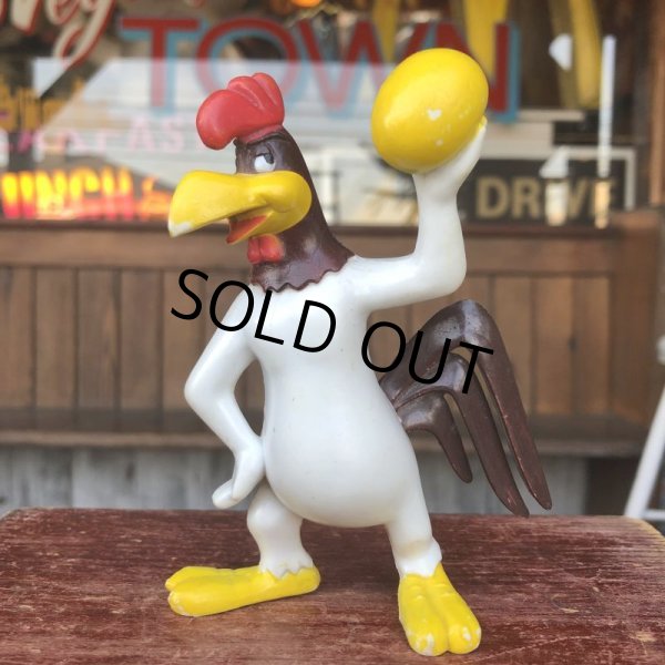 画像1: 80s Vintage WB Foghorn Leghorn PVC Figure (B534)  (1)