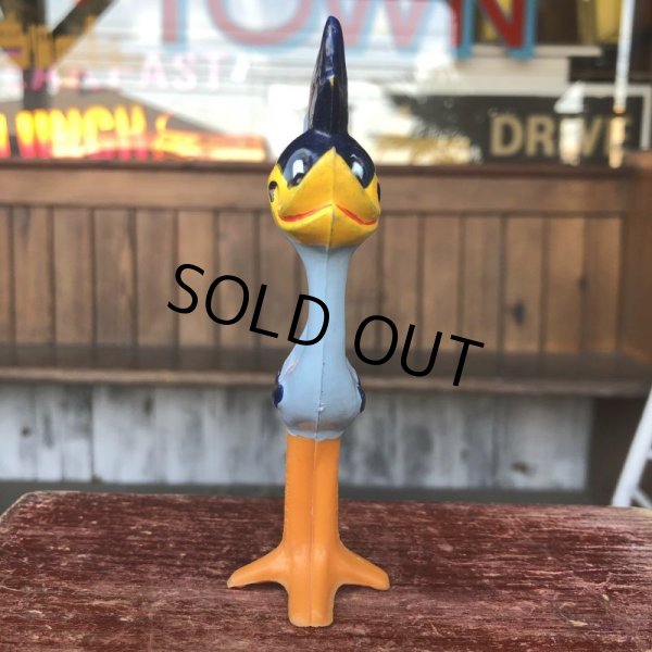 画像2: 70s Vintage R.Dakin WB Road Runner PVC Figure (B537)  (2)