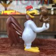 画像3: 80s Vintage WB Foghorn Leghorn & Henry Hawk PVC Figure (B833)  (3)